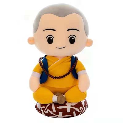OEM 30cm 40cm 50cm mediteert Zen Little Monk Doll Plush-Speelgoed