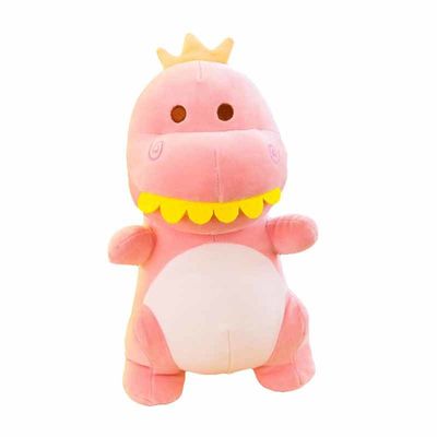 OEM 25cm de Pluchehoofdkussen van de Beeldverhaaldinosaurus met Polypropyleen het Katoenen Vullen