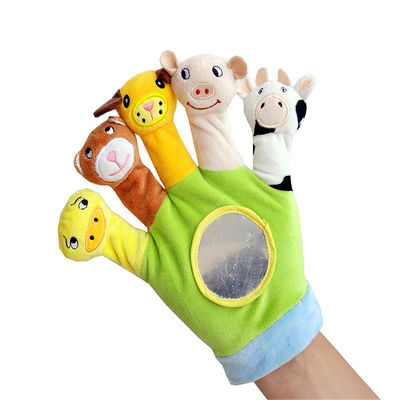 20cm het Korte Stuk speelgoed van de het Kind Interactieve Handschoen van de Plucheouder