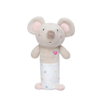 Stuk speelgoed van het de Babycomfort van het rammelaarontwerp het Elektrische Borduurwerk Gevulde