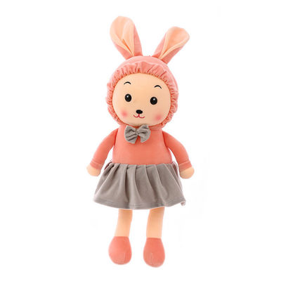 Leuke Creatieve het Konijnpluche Toy For Childern van Kledings Lange Oren