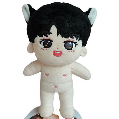 Kort Doll van het Pluche Leuk Beeldverhaal met Polypropyleen het Katoenen Vullen
