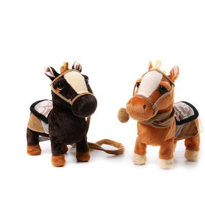 Korte Pluche Pony Toy van de huid de Vriendschappelijke Elektrische Beweging