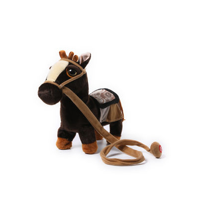 Korte Pluche Pony Toy van de huid de Vriendschappelijke Elektrische Beweging