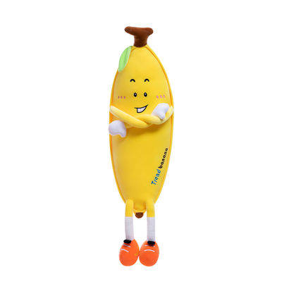 Decoratieve pluche het Huis werpt Hoofdkussen met Banaanontwerp