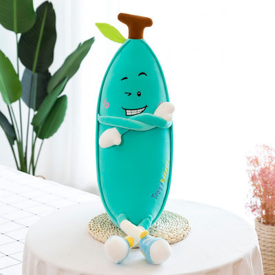 Decoratieve pluche het Huis werpt Hoofdkussen met Banaanontwerp