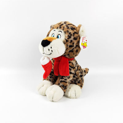Het Katoen die van EN71 25cm pp Jaguar-Pluche Toy As Festive Gift vullen