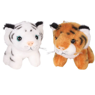 EN71 15cm Simulatie Siberisch Tiger Plush Doll