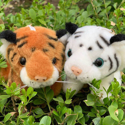 EN71 15cm Simulatie Siberisch Tiger Plush Doll