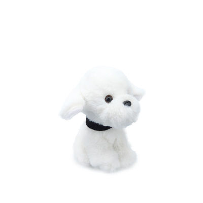ODM 25cm Witte Hondpluche Toy For Children Comfort