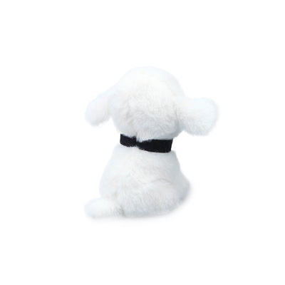 ODM 25cm Witte Hondpluche Toy For Children Comfort