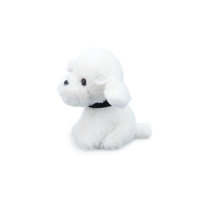 ODM 25cm Witte Hondpluche Toy For Children Comfort