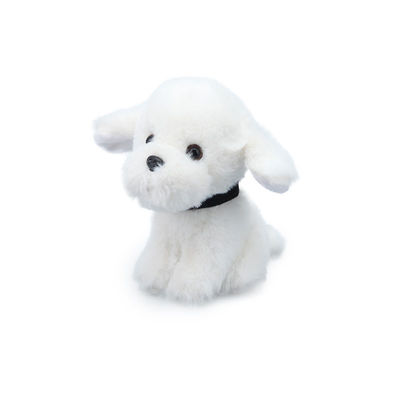 ODM 25cm Witte Hondpluche Toy For Children Comfort