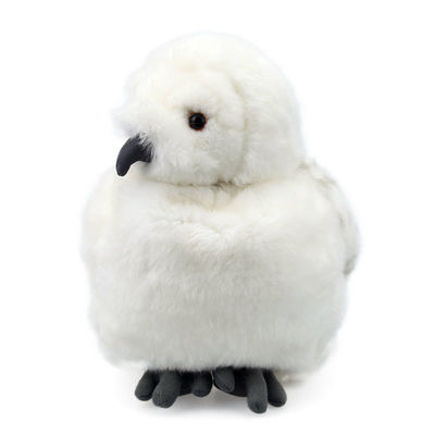 Hoofd Draaibare Witte Veer Eagle Plush Toy 25cm