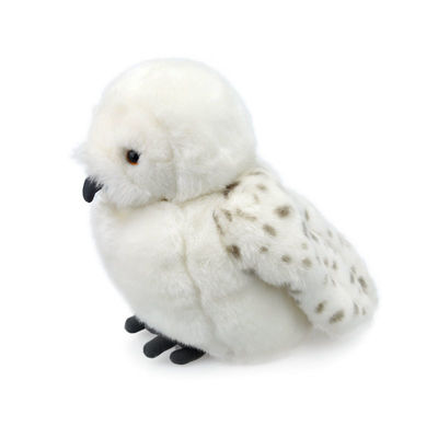 Hoofd Draaibare Witte Veer Eagle Plush Toy 25cm