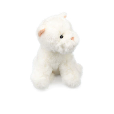 EN71 20cm Wit Hond Gevuld Toy For Baby Soothing