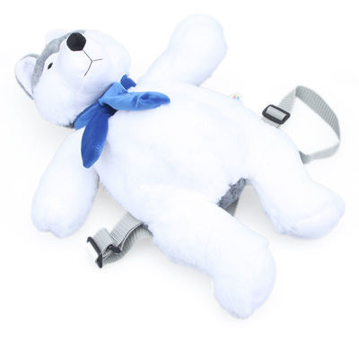 35cm Wasbaar Kleuren Veilig Beeldverhaal Husky Plush Backpack