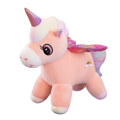 35cm Polypropyleen Katoen Gevuld Unicorn Plush Toy For Kids
