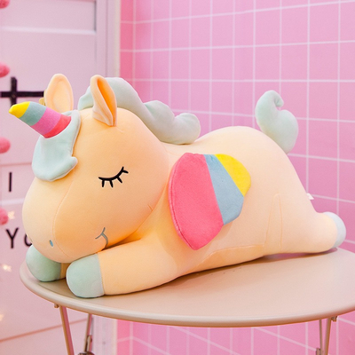 35cm Polypropyleen Katoen Gevuld Unicorn Plush Toy For Kids