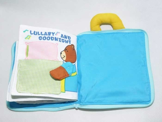 Boeken 20x25cm van het pluche 3D Vroege Onderwijs voor Baby