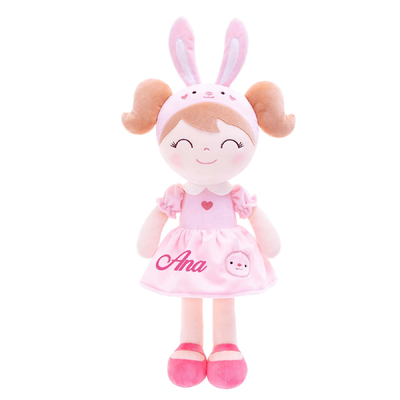 Mooi Meisje die Anime-Katoenen van het Pluchespeelgoed pp Vuller 25cm voor Giften kleden