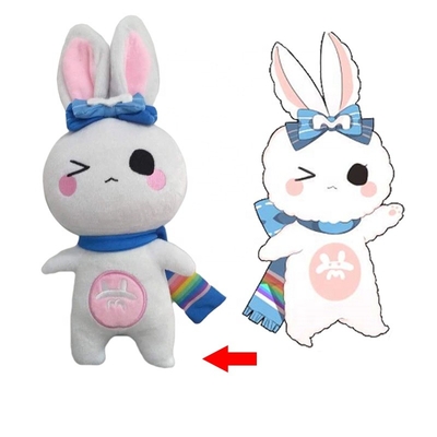 Certificatie van Kawaii de Pluche Gevulde Bunny Toy With EN71