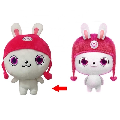 Certificatie van Kawaii de Pluche Gevulde Bunny Toy With EN71