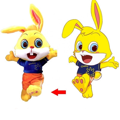 Certificatie van Kawaii de Pluche Gevulde Bunny Toy With EN71