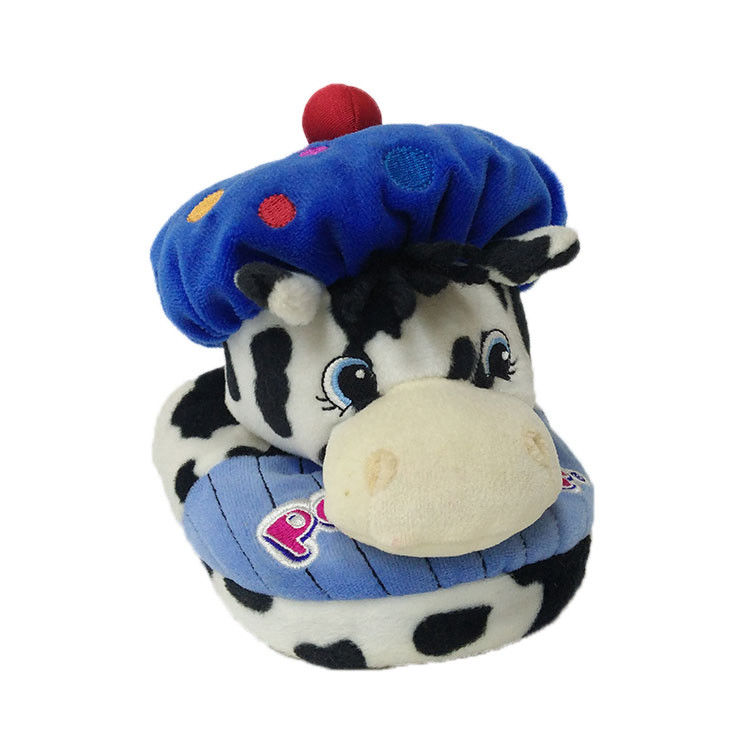Blauw van de de Modelleringspluche van Melkkoe Zacht Flip Flop Plush Stuffed Animal het Huisdecor