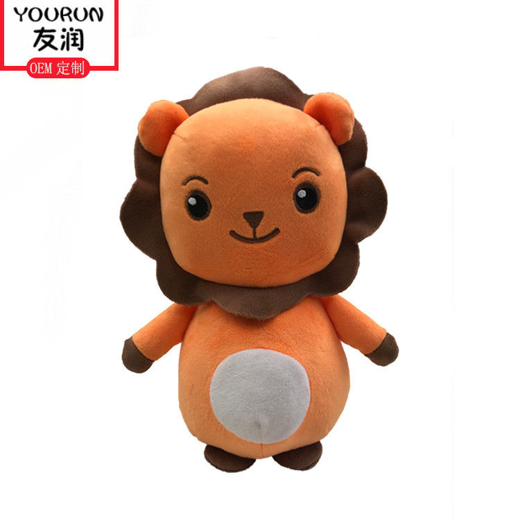Katoenen van zonnebloemlion stuffed plush toys pp Zacht Snoezig Doll voor Kinderengift