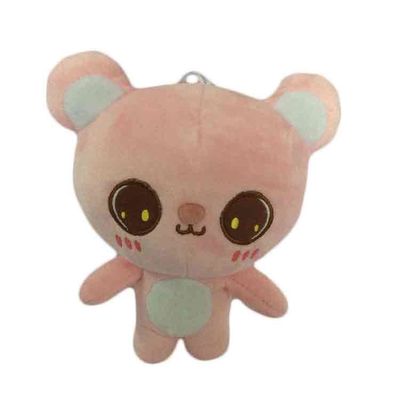 Gevulde de Pluchespeelgoed Aangepaste Gift van kinderen Roze Cat Soft Toy With Suction Kop