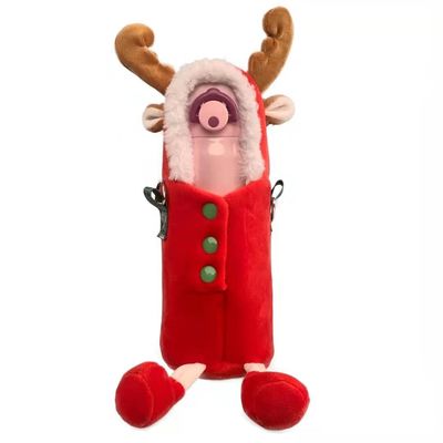 Van de de Thermosflessenpluche van Kerstmisherten van de de Kopdekking van de het Waterkop Leuke Geslingerde de Pluchedekking