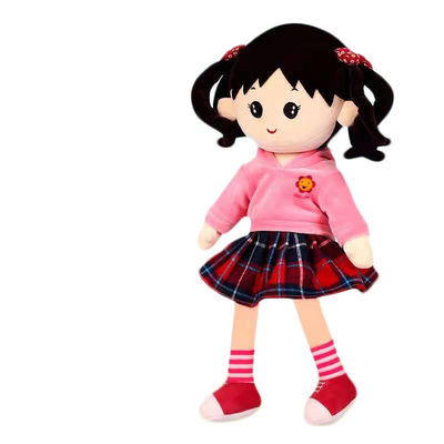 65cm Roze Doll van de Meisjepluche Doll van de Verjaardagsgift Slaaphoofdkussen
