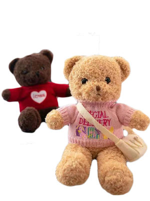 het 30cm Gevulde Teddy Bear Plush Toys With-Aangepaste Verjaardagsgeschenk van Rugzakmeisjes