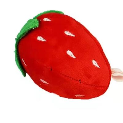 10cm van de de Pluchetegenhanger van de Beeldverhaalaardbei Gift van Toy Keyring For Car Birthday de Zachte