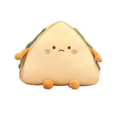 30cm het Creatieve Leuke Doll van de Sandwichpluche Super Zachte Decor van het de Pluchehuis van het Kussenhoofdkussen